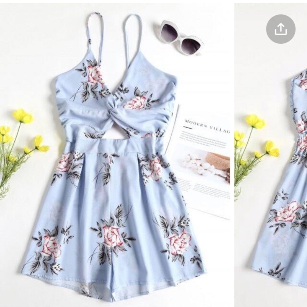 Floral romper
